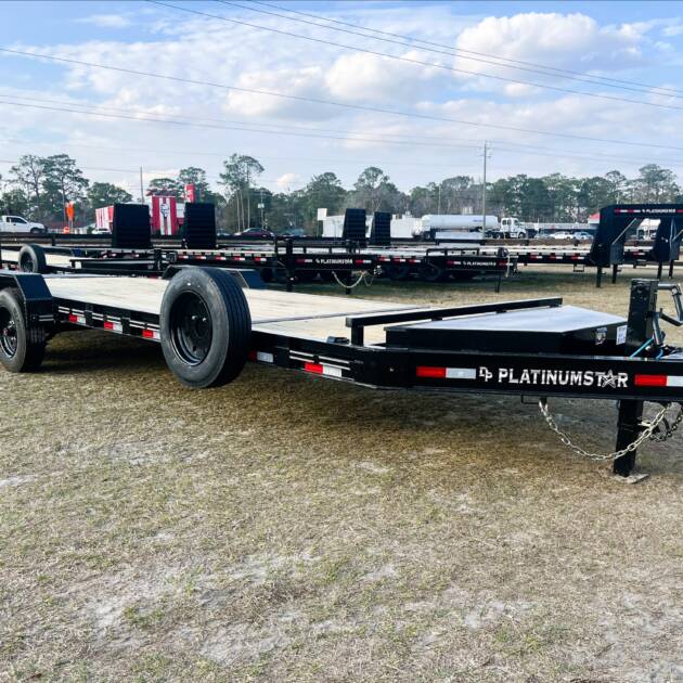 2025 DP Platinumstar 83 x 24 I-Beam Equipment Hauler 17.9k