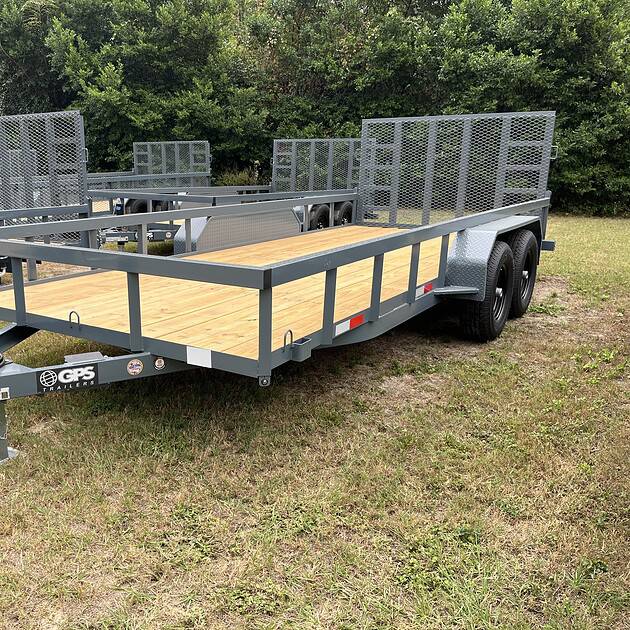 GPS 7 x 18 HD Utility Trailer 10k